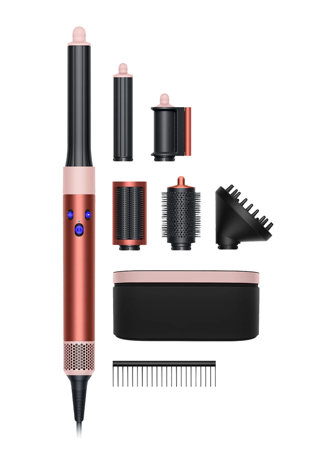 High-Speed Ionic Multi-Styler and Hair Dryer Complete Long Edition (Strawberry Bronze and Blush Pink) qz7wx