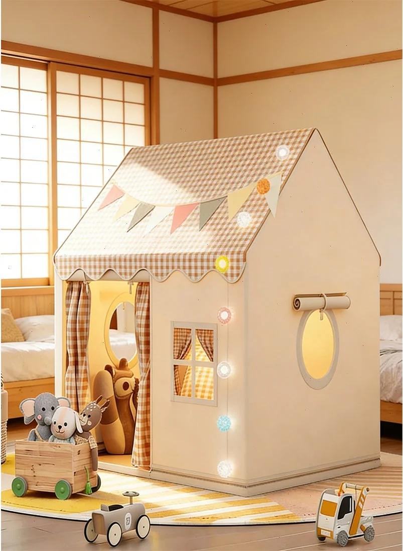 Yoawllty Large Kids Play Tent Castle Indoor Playhouse for Girls and Boys (Polyester, 120 cm x 120 cm x 135 cm) v760v