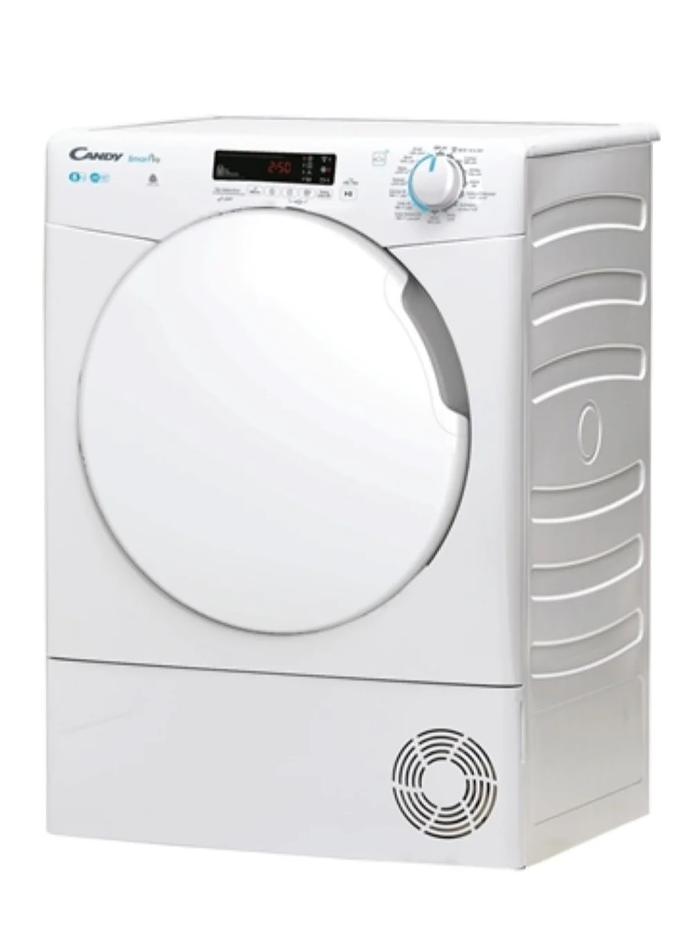 Smart Pro Freestanding Condenser Tumble Dryer with WIFI and 3D Display (White, 8kg) ki5hc