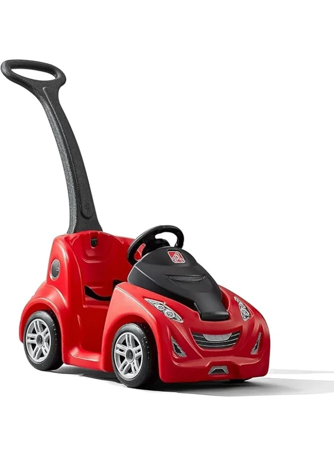 Premium Kids Push Around Buggy GT Ride-On Car (Red, 1 Unit) sfwy2