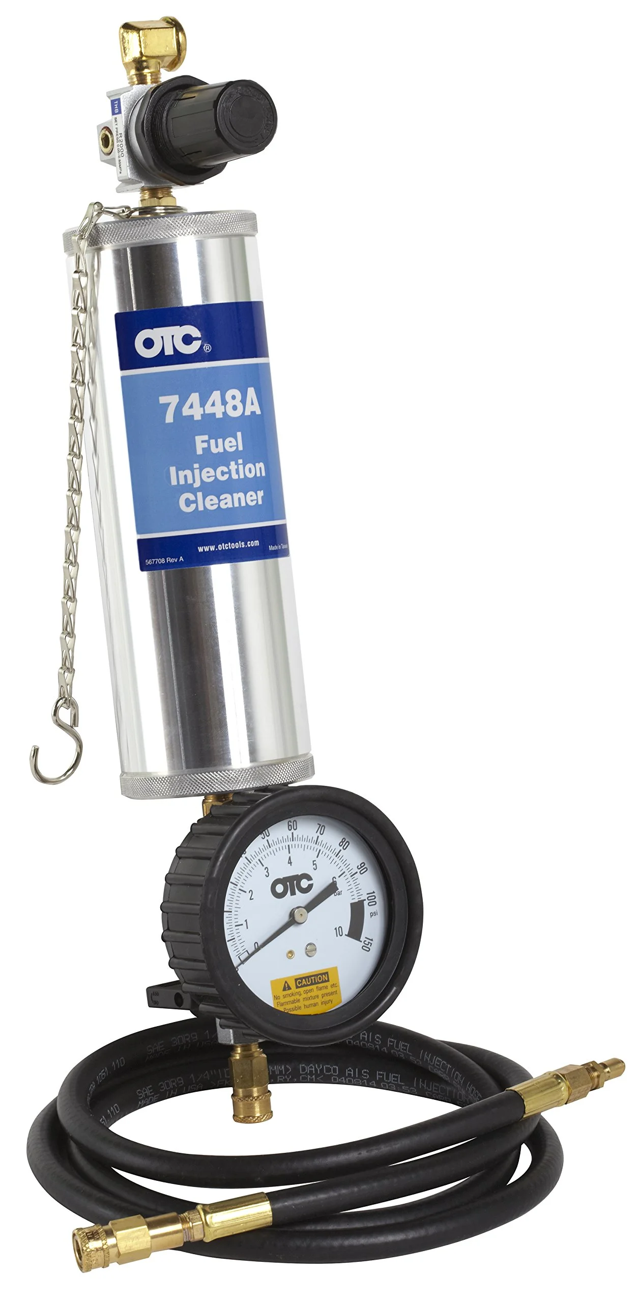 Professional Fuel Injection Cleaning System Canister (7448A) High-Pressure Automotive Maintenance Tool lisr4