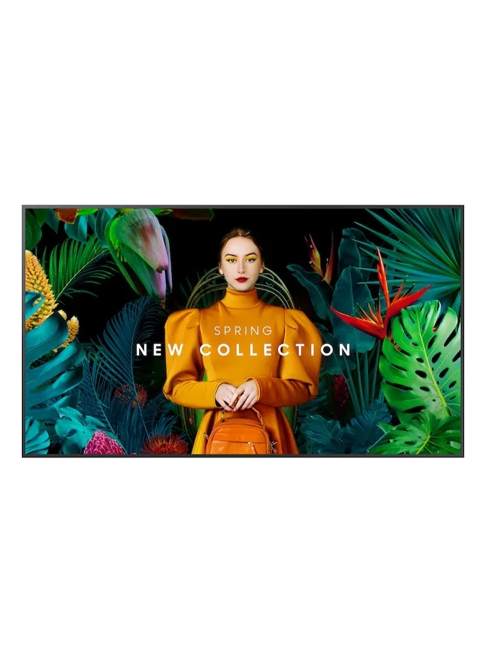 Ultra-HD 85-inch Commercial Digital Signage Display 4K UHD Professional Screen with Tizen OS and Dynamic Crystal Color (Black, 215 cm) cpsb5