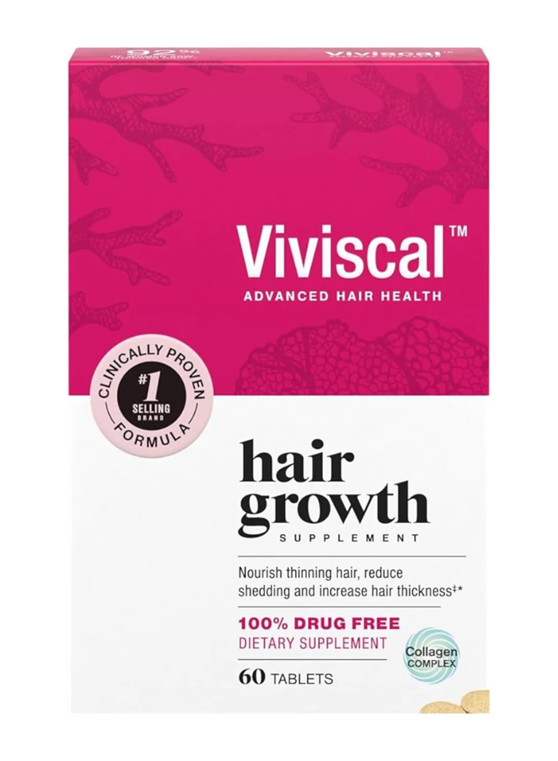 Viviscal Hair Health Supplements for Women (60 Tablets) 1qc1x