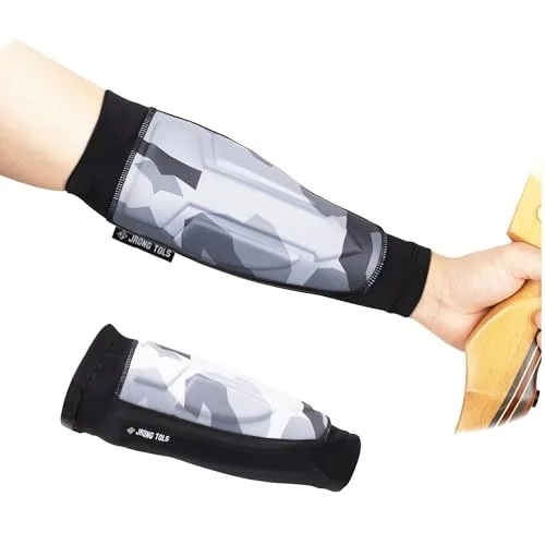 JRONG Tols Archery Arm Guard Padded Forearm Sleeve (Camouflage, One Size) Breathable Protective Gear for Archers ejih2