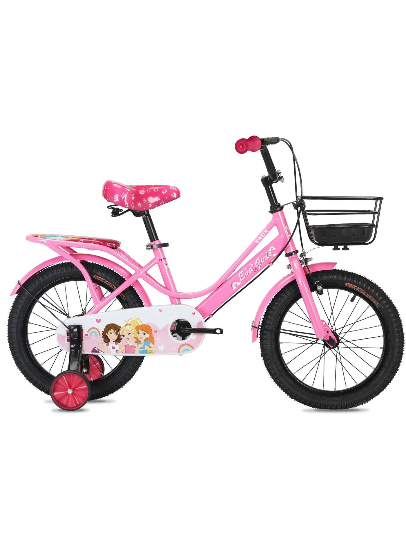 Vaux Road Bike for Kids with Adjustable Seat and 16 Inch Wheels (Light Pink) gc23t