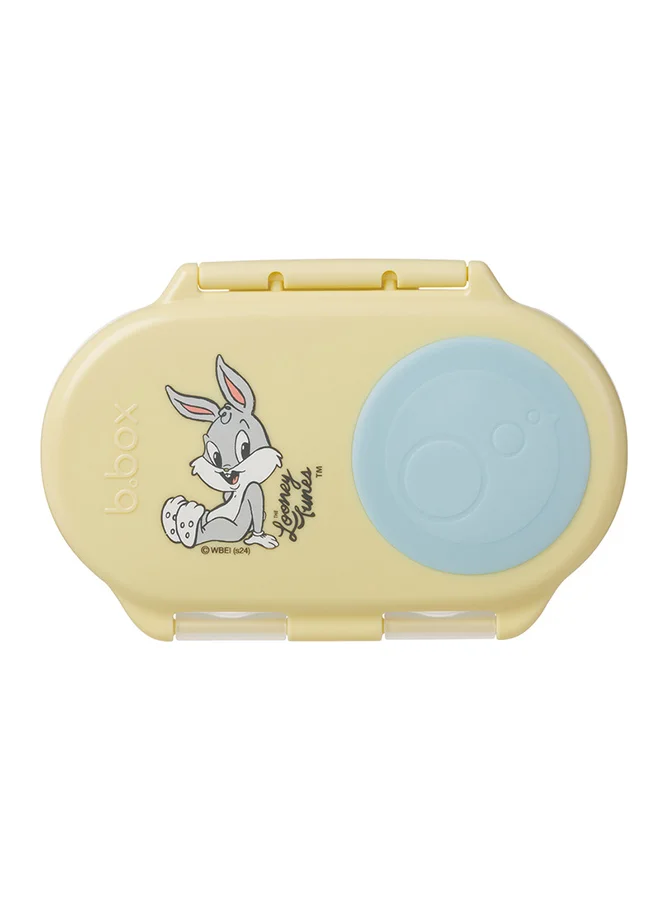 B.box Snackbox Mini Bento Lunch Box with 2 Leakproof Compartments for Kids (1 Pack) ez8vv