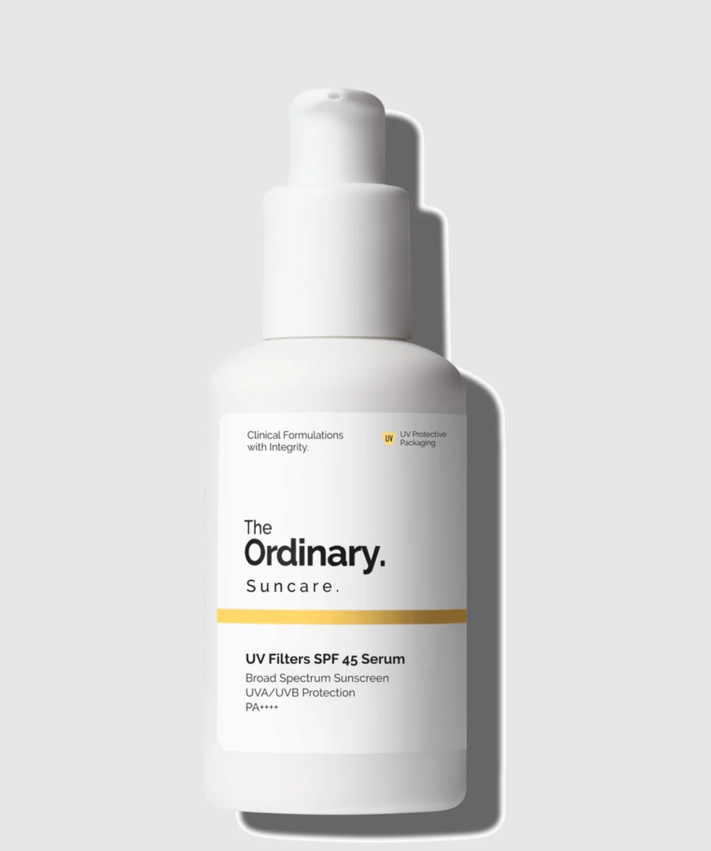 Premium UV Protection SPF 45 Serum Lightweight Daily Facial Sunscreen (60 mL) m8ffu