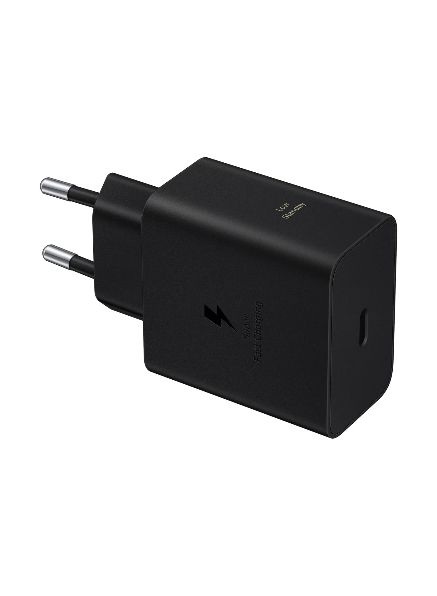 Ultra-HD 60W Power Adapter Super Fast Charging USB-C Port (Black, 1 Unit) kjlz0