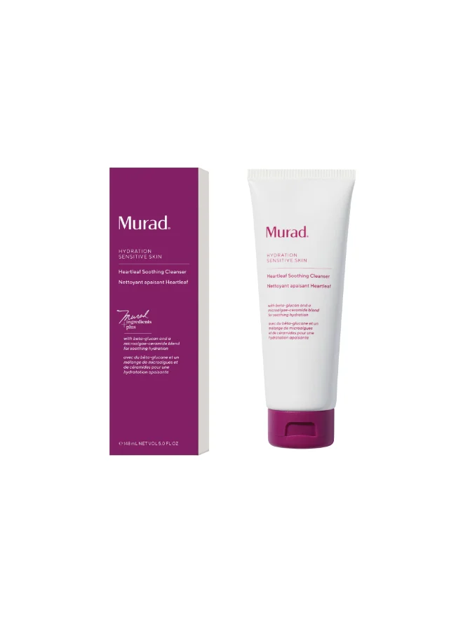 Premium Heartleaf Soothing Facial Cleanser with Prebiotics for Sensitive Skin (148 mL) z03ss