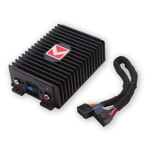 Premium 4-Channel Car Audio Amplifier Class AB Digital Sound Processor for Android Head Units (80W x 4) cvaoc