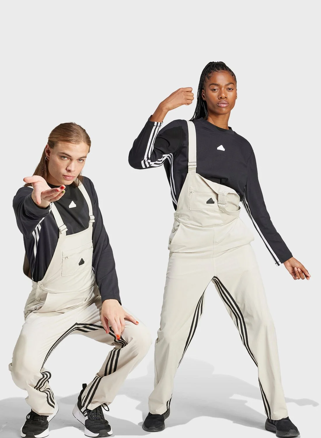 Sport Dance Dungaree Premium Cotton Overalls for Performance and Practice (Black, Medium) rw7rw