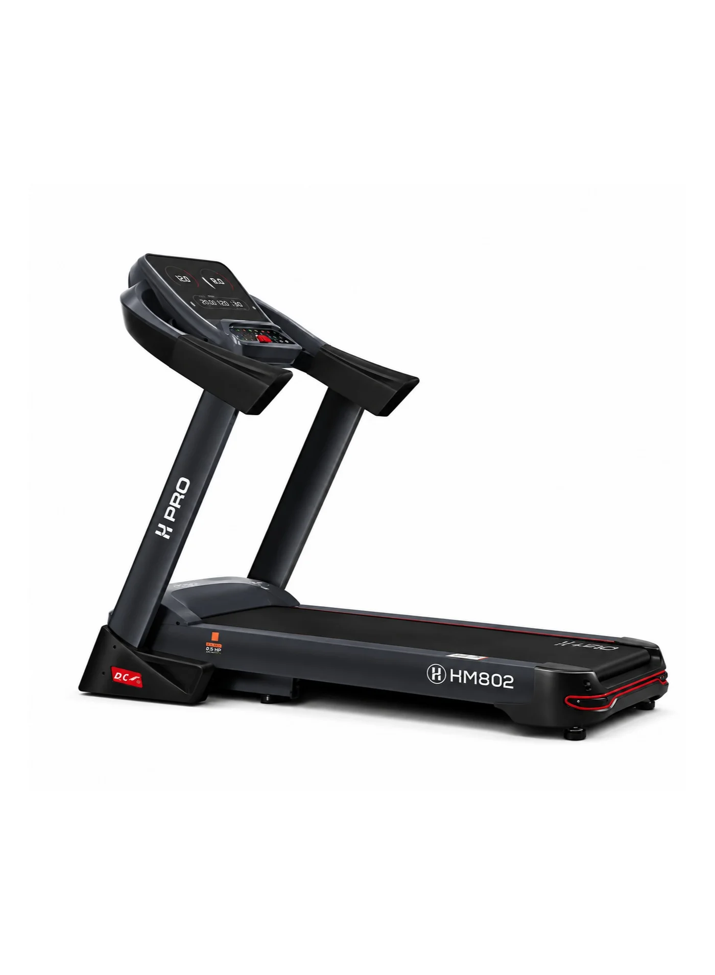 H PRO Professional Foldable Treadmill with 7HP AC Motor, Auto Incline, 20 km/h Speed, LED Display, Heavy-Duty Cardio Machine for Home and Gym (160kg Capacity) 5joqo
