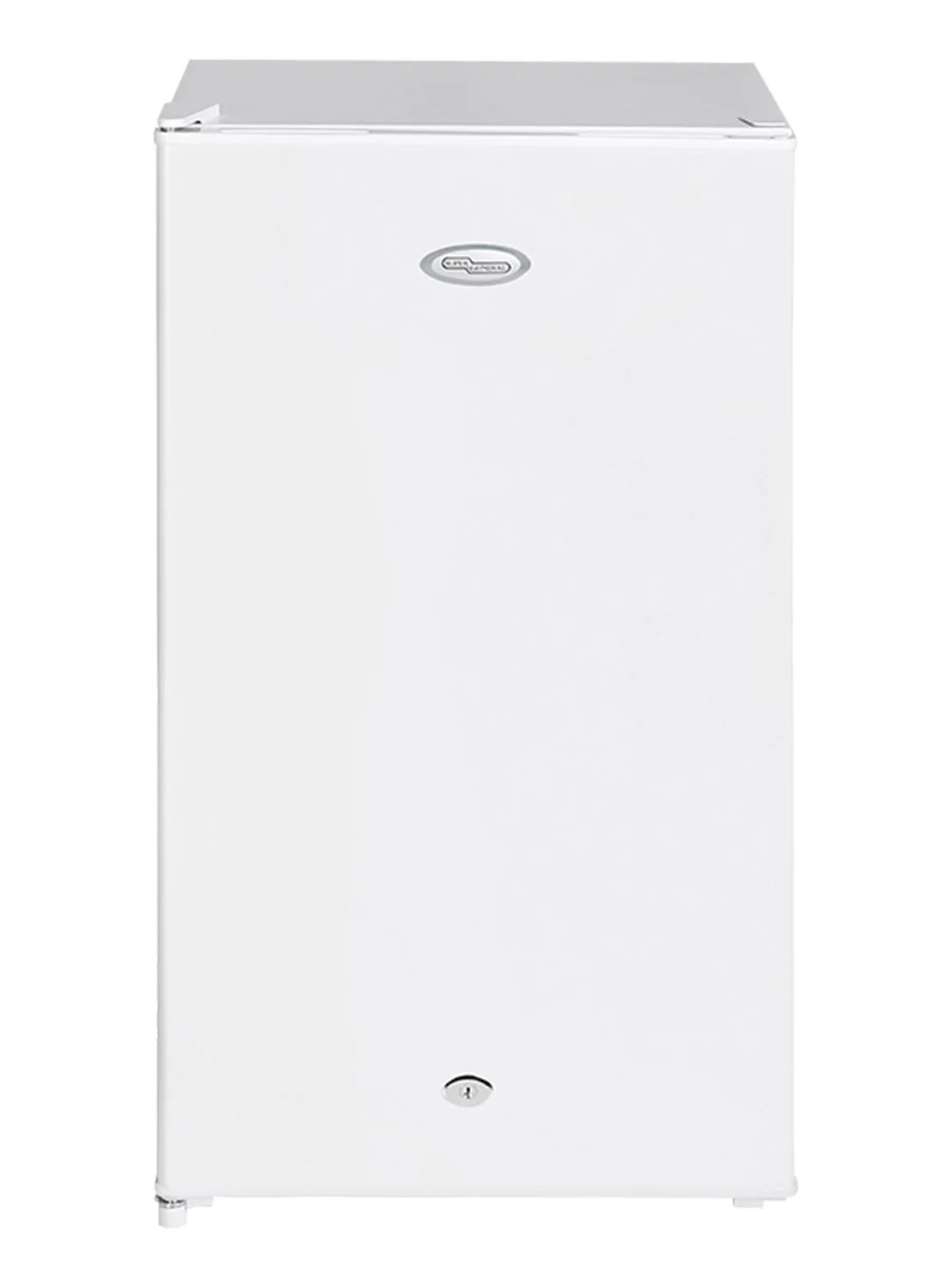 Super General Single Door Defrost Refrigerator, Compact Kitchen Appliance, 90 Liters Net Capacity (White) 7xips