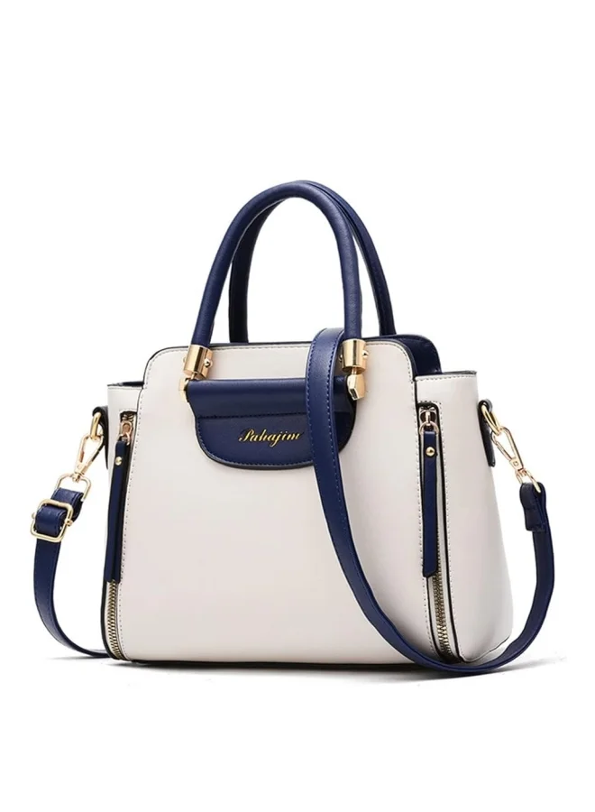 Pohojim Versatile Contrast Color Crossbody Bag Large Capacity Shoulder Tote for Women (Multicolor, 30x25x10 cm) p7nly