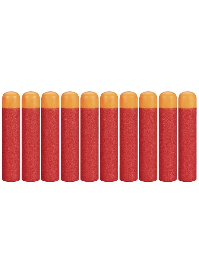 Premium Foam Dart Refill Set for Blaster Toys (10-Piece Pack) m6dye