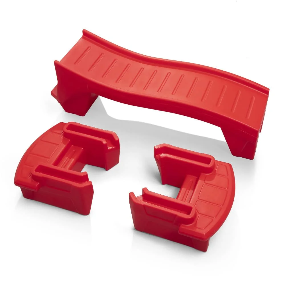 Premium Ride-On Toy Roller Coaster Track Expansion Set (Durable Plastic, 91 cm Extension) for Toddlers vw6af