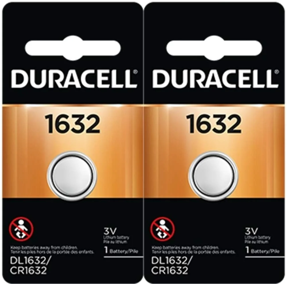 Premium Lithium Coin Cell Batteries CR1632 for Car Remotes and Key Fobs (8 Pack) h49pa