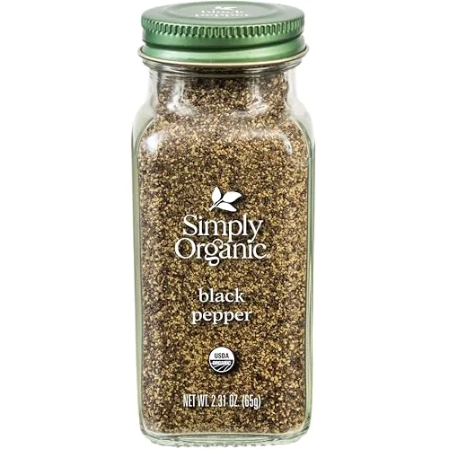 Organic Ground Black Pepper Premium Culinary Spice (Black, 655g) adqh9