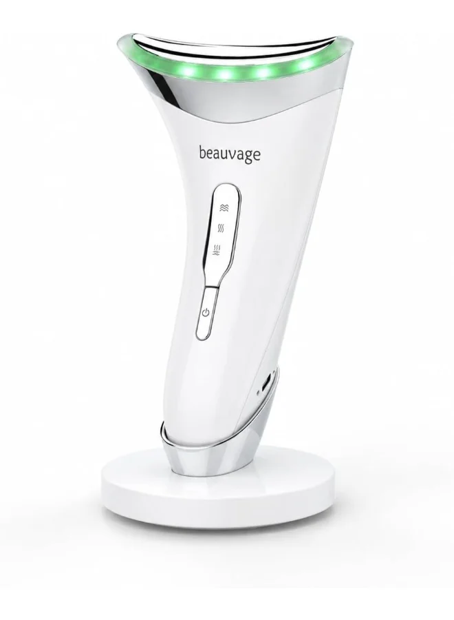 Beauvage Facial Massager Face Lifting Device for Skin Rejuvenation and Sculpting (Premium Thermal Tool) k23ne