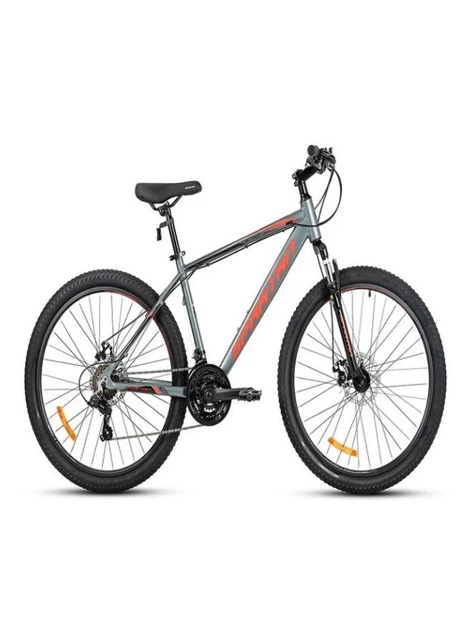 Spartan Hardtail Mountain Bike 21-Speed All-Terrain Bicycle (Shadow Grey, 26-inch Wheel) jwp9y