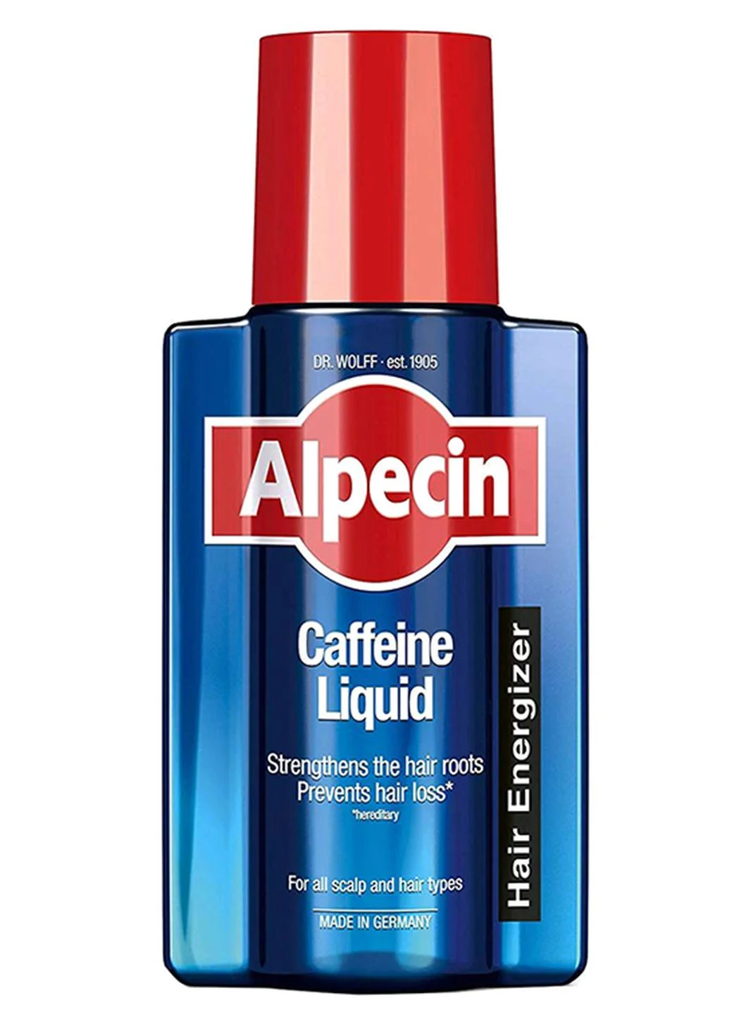 Caffeine Liquid Hair Energizer Premium Scalp Care Solution for Thinning-Prone Hair (Clear, 200 mL) tokrq
