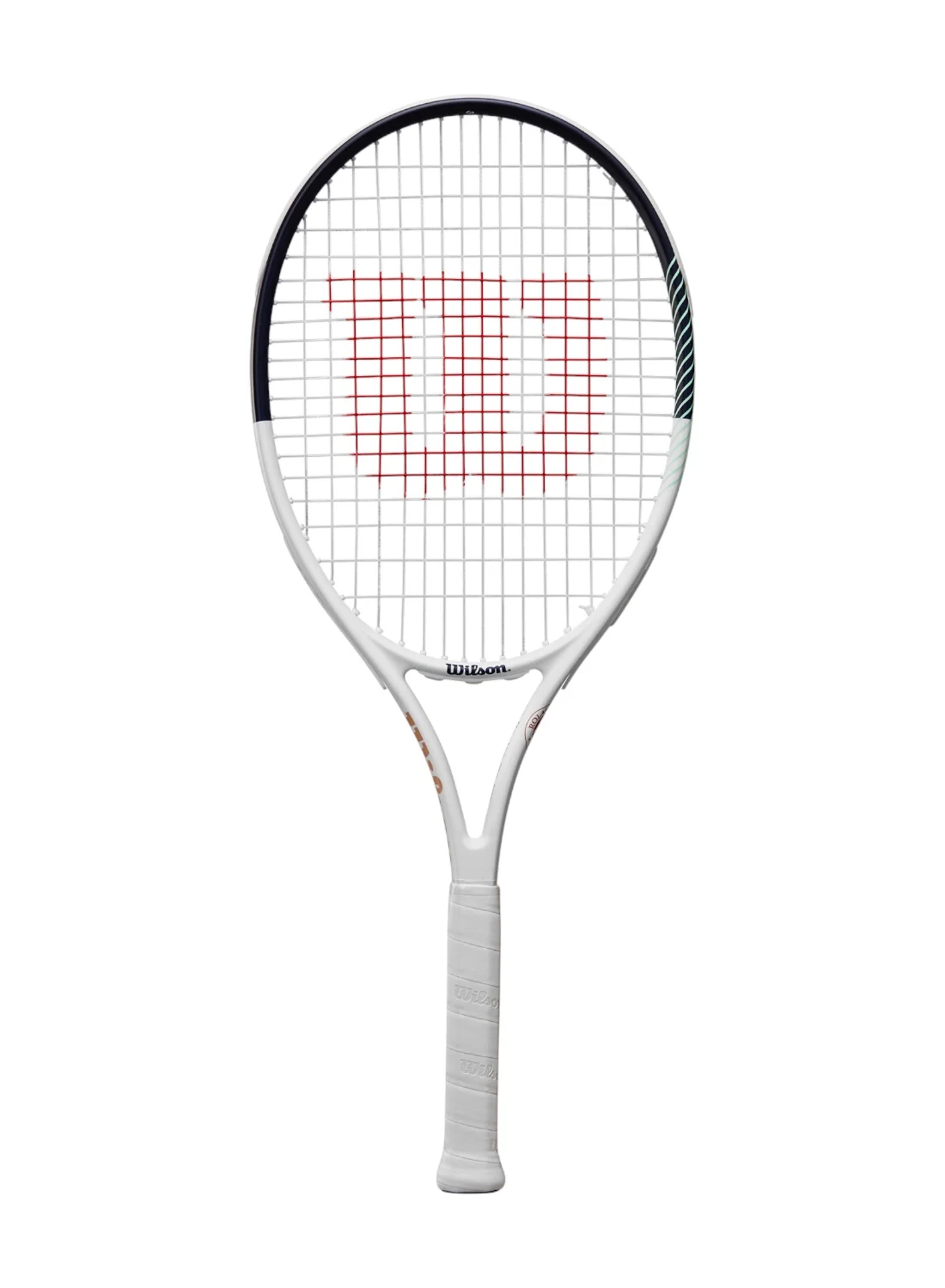 Premium Junior Tennis Racket Elite 26 Lightweight Graphite Frame (White, 26 inch) p5ylk