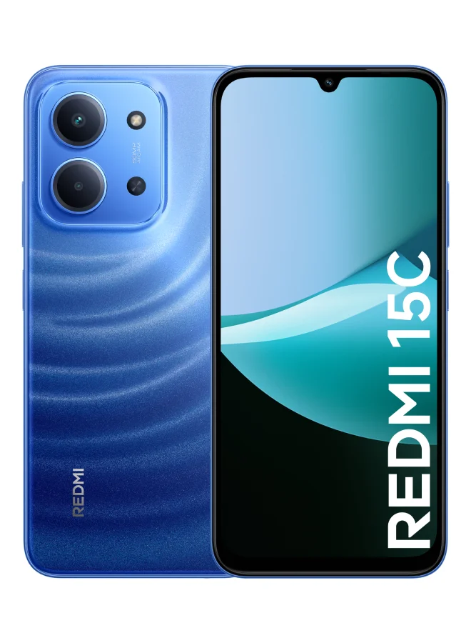 Smart 15C Dual SIM Smartphone 8GB RAM 256GB Storage 4G Moonlight Blue (6.9 inch) t4hff