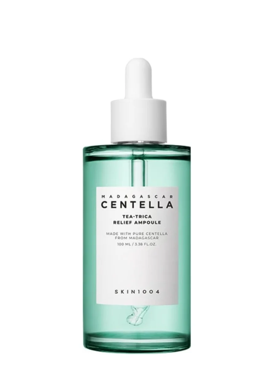 SKIN1004 Tea-Trica Relief Ampoule Premium Soothing Facial Serum for Sensitive Skin (100 mL) lclwp