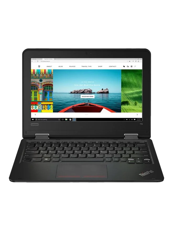 Premium 11.6-Inch Compact Laptop Intel Celeron Quad-Core 4GB RAM 128GB SSD Windows OS (Black) r0qez