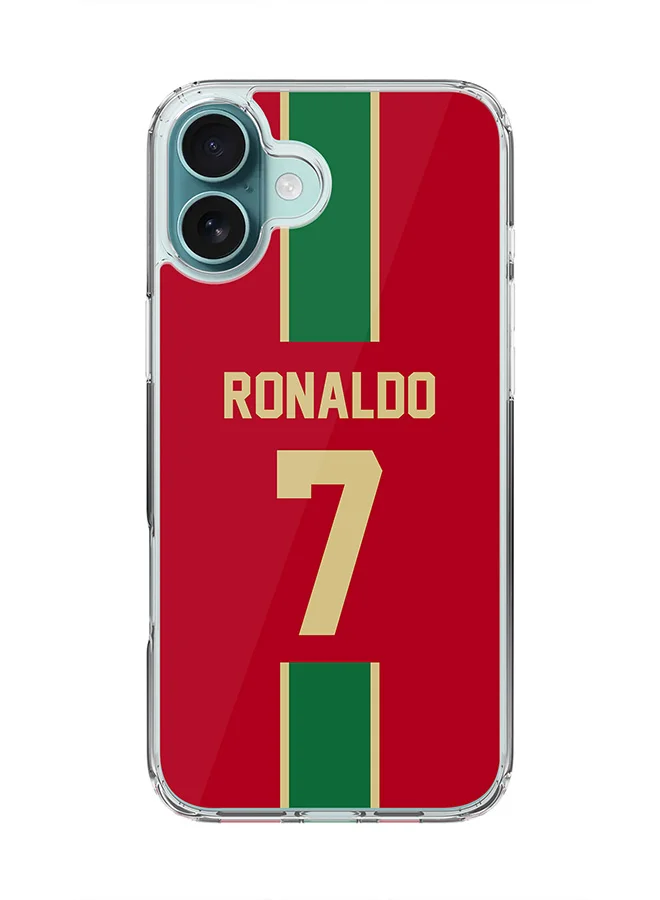 Stylizedd Magnetic Protective Case for 16 Plus Slim Shockproof Clear Cover with Football Theme Design md3nq