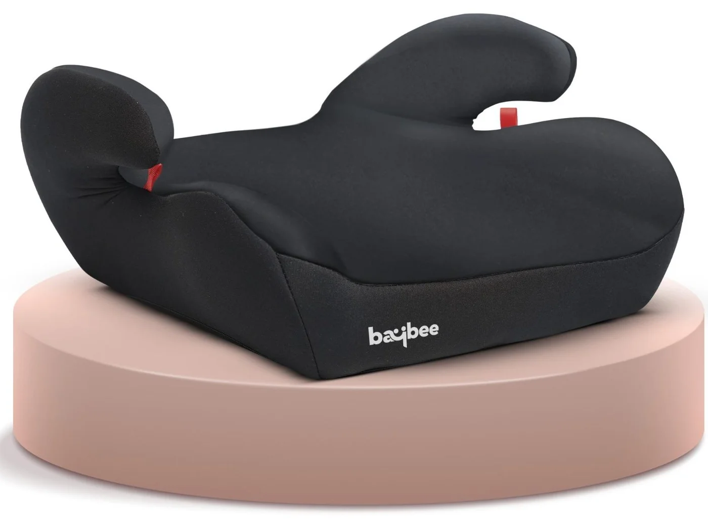 Premium Portable Booster Car Seat for Kids Lightweight Travel Safety Seat with Removable Washable Cover (Black, 4-12 Years) 8b9zx