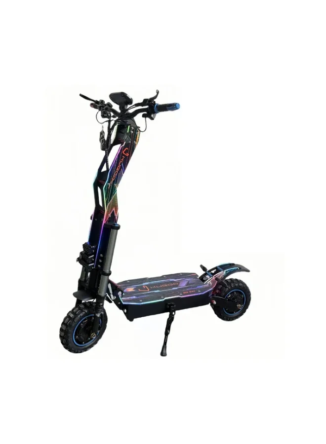 Premium Electric Scooter 2000W High-Performance Motor 48V 15Ah Battery (Black, 1 Unit) cqsc3