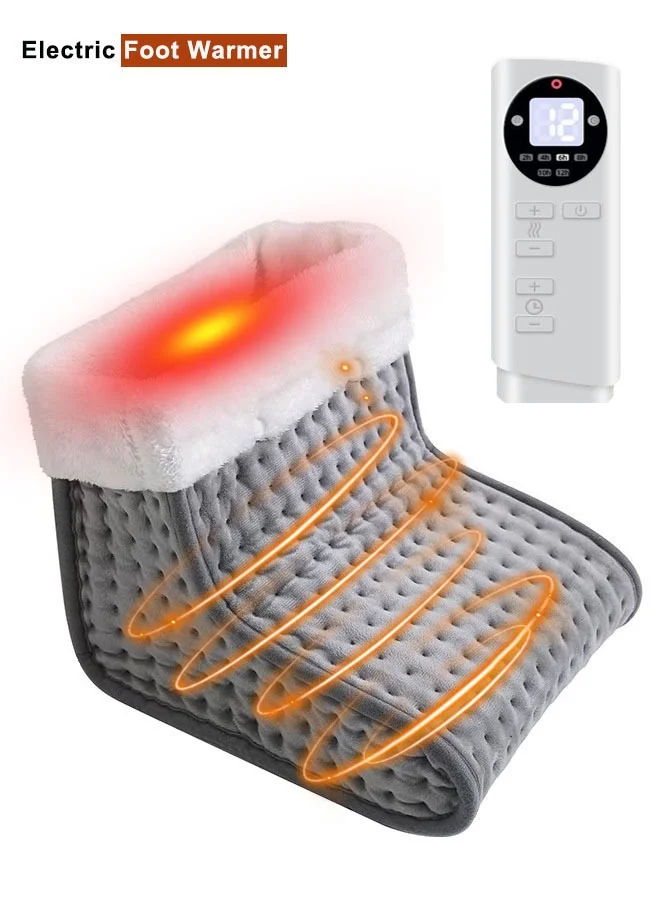 Super ZYouth Electric Foot Warmer Heating Pad Premium Comfort Massager (Unisex, 30 cm x 30 cm) czpno