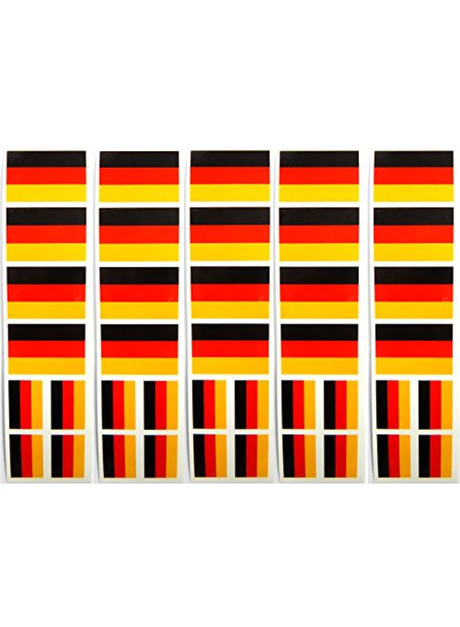 PremiumTT Germany Flag Temporary Tattoos Waterproof Party Favors (40 Pack) i73rk