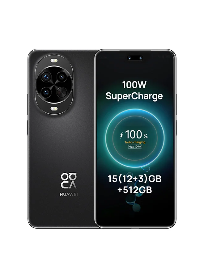Smart Nova 14 Pro Dual SIM Smartphone 12GB RAM 512GB Storage (Black, 6.78 inch) cwj6q