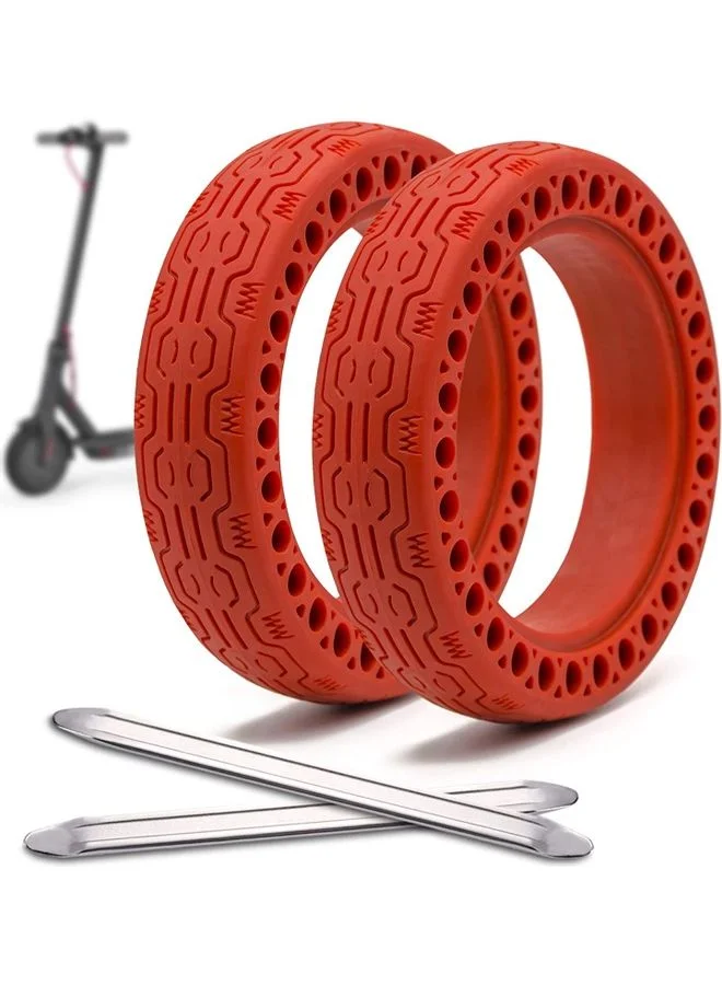 Rock Pow Electric Scooter Replacement Tires (Durable Rubber, 8.5-inch) jpi1d
