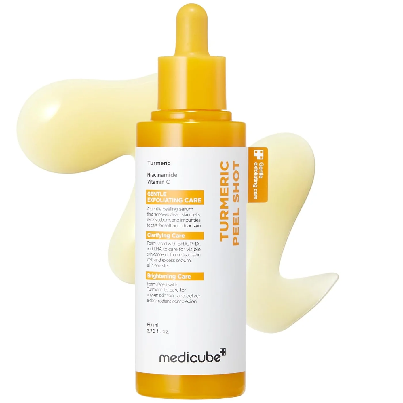 Premium Kojic Acid Turmeric Peel Shot Exfoliating Facial Treatment (80 mL) 937kv